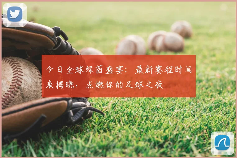 今日全球绿茵盛宴：最新赛程时间表揭晓，点燃你的足球之夜